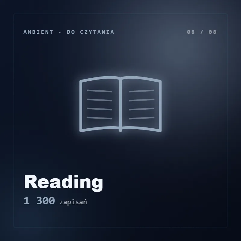 Reading / do czytania
