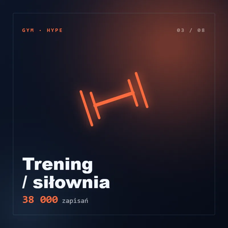 Trening / siłownia